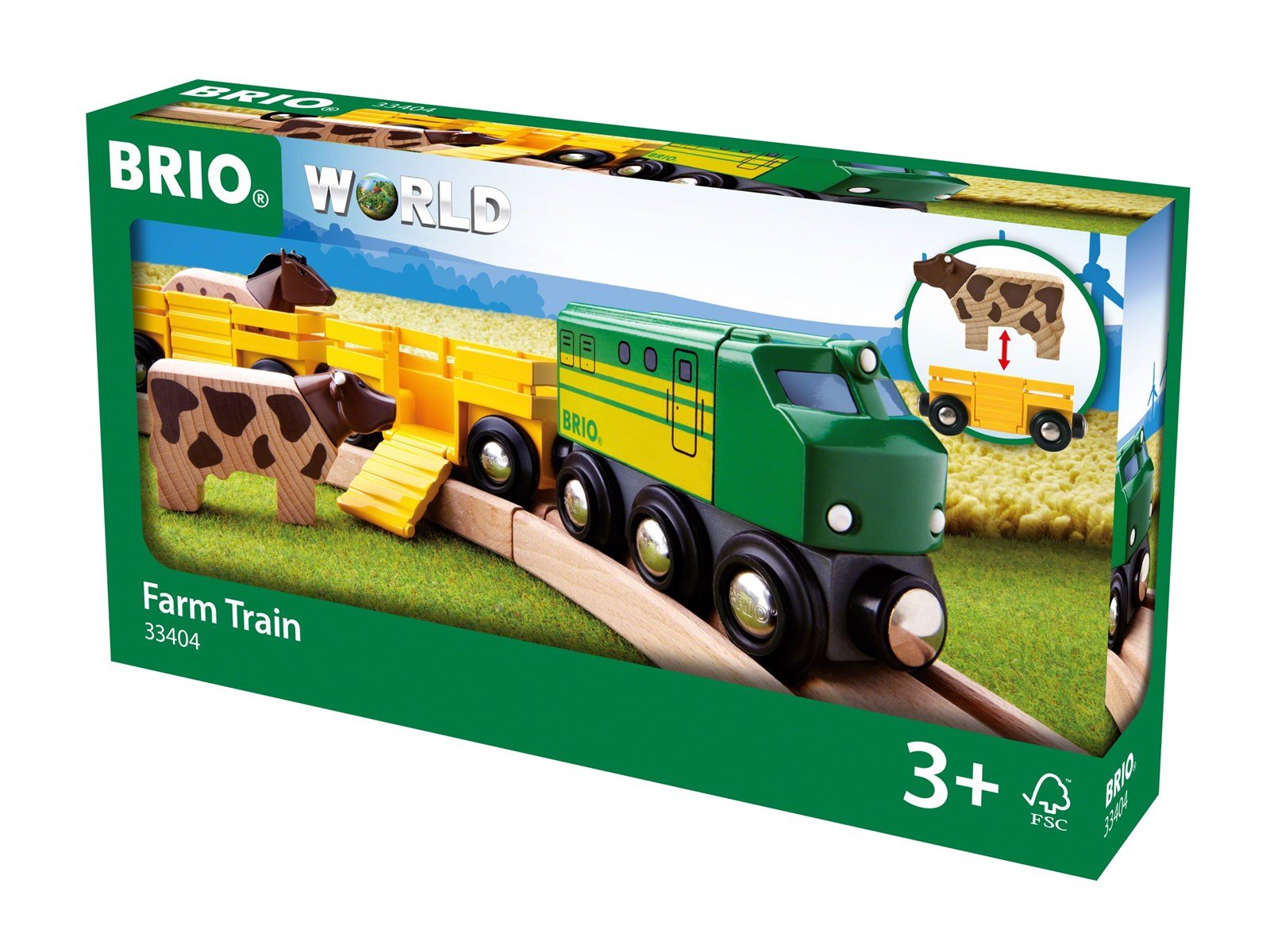 Brio Farm Train Set Brio Farm Train Set